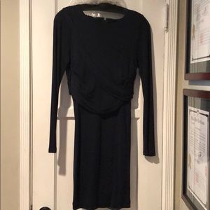 Alice and Olivia Goddess Navy dress size 12